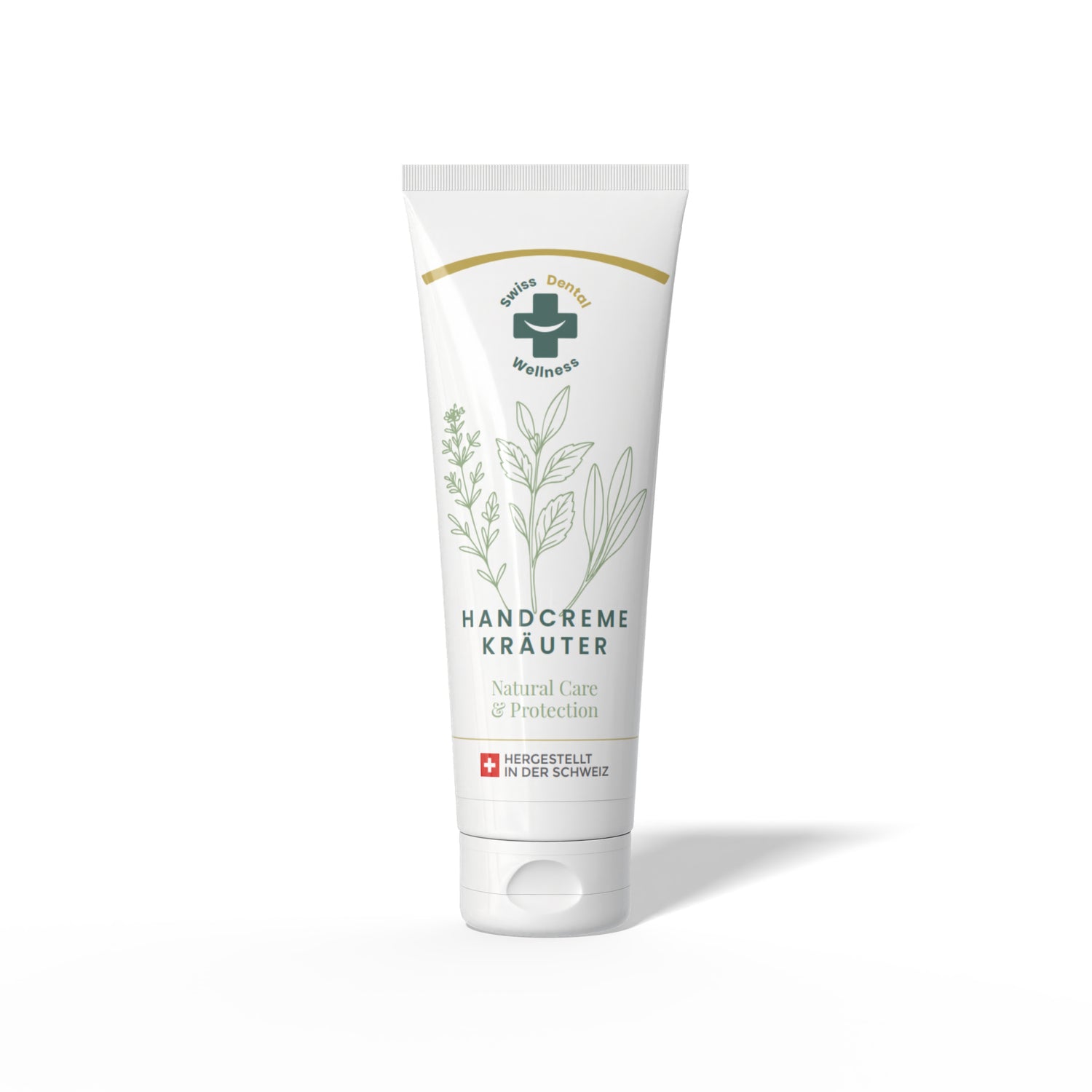 Handcreme mit Kräutern - Tube (100 ml) | Swiss Dental Wellness (SDW)
