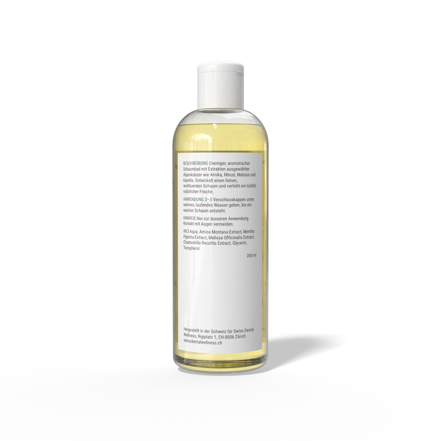 Alpenkräuterbad Schaumbad | Swiss Dental Wellness (SDW)