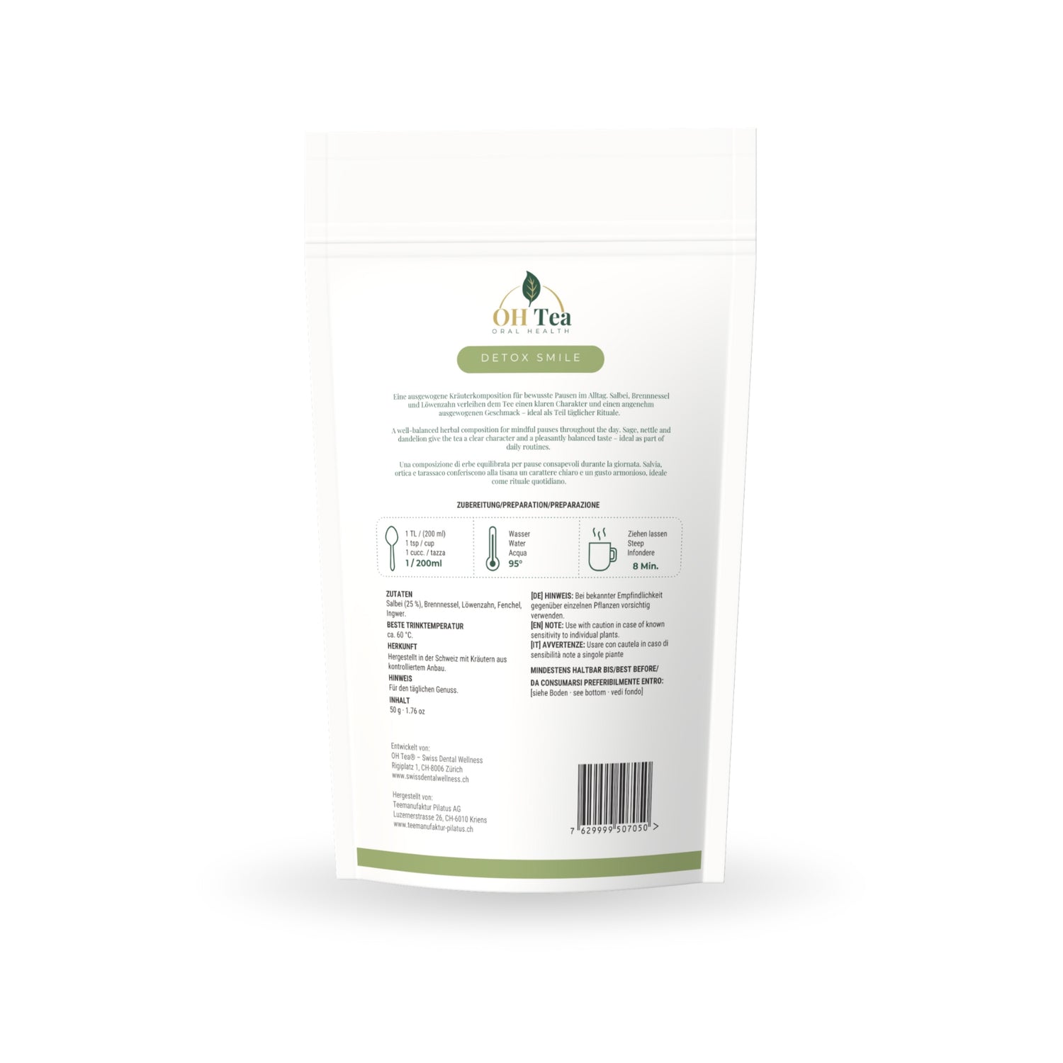OH Tea | Kräutertee Detox Smile 50 g