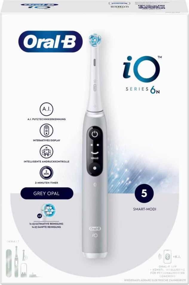 Oral-B iO Series 6 Grey Opal JAS22