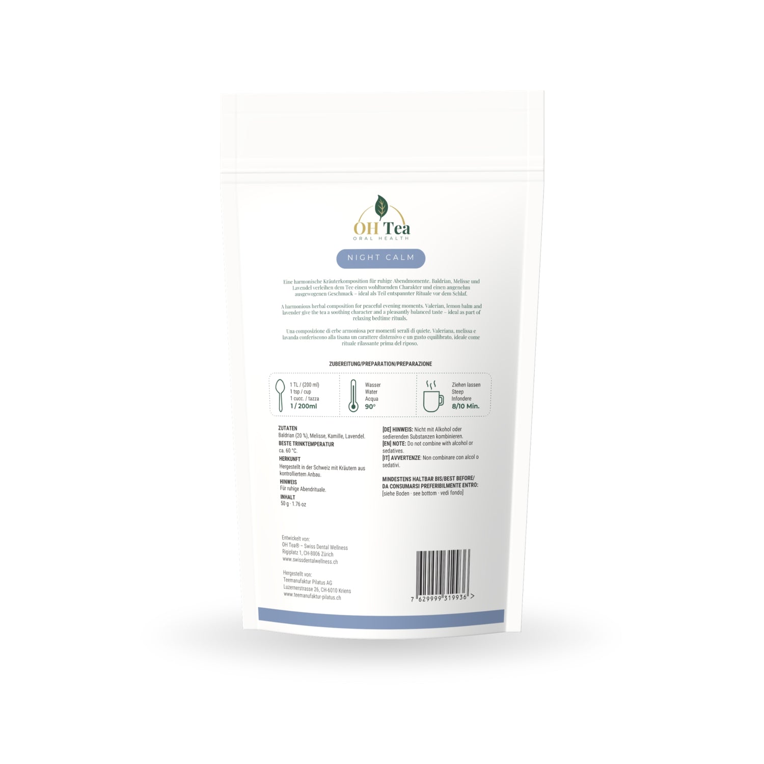 OH Tea | Kräutertee Night Calm 50 g