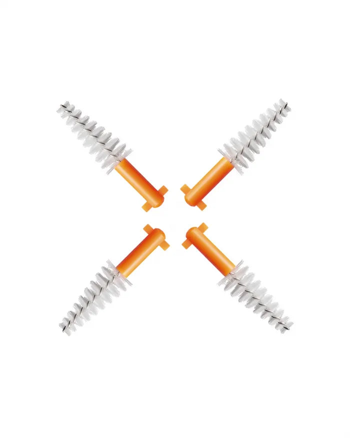Curaprox CPS 14 Ortho Nachfüllpack – Interdentalbürsten für Zahnspangen 4 Stück