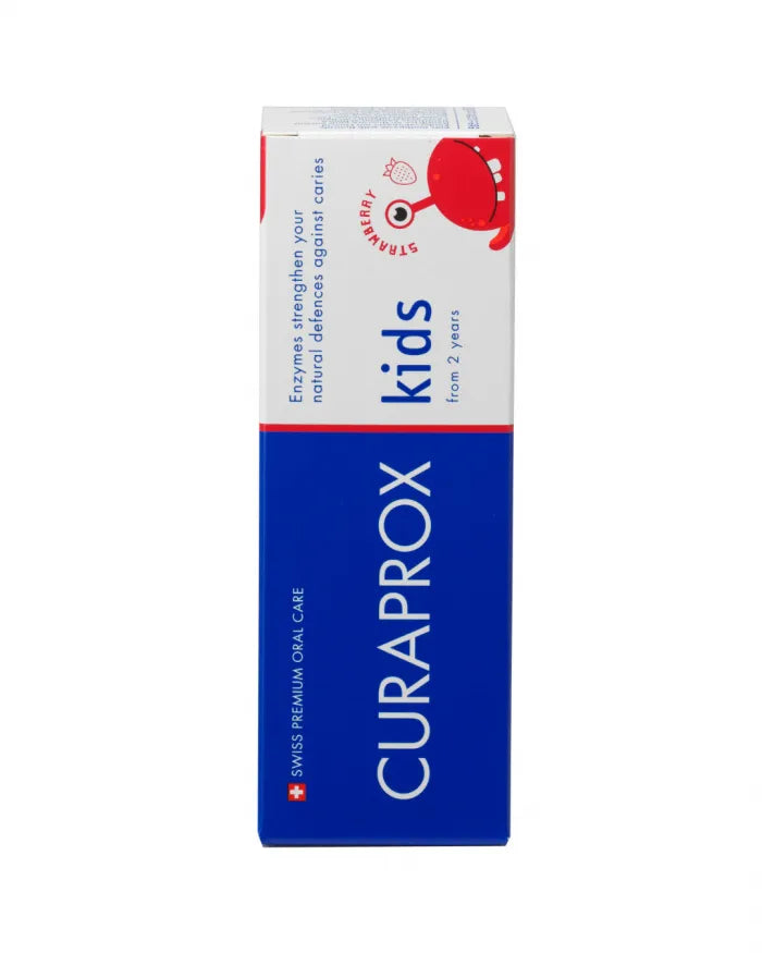 Curaprox Kids Zahnpasta – Erdbeere 2+ (60 ml)