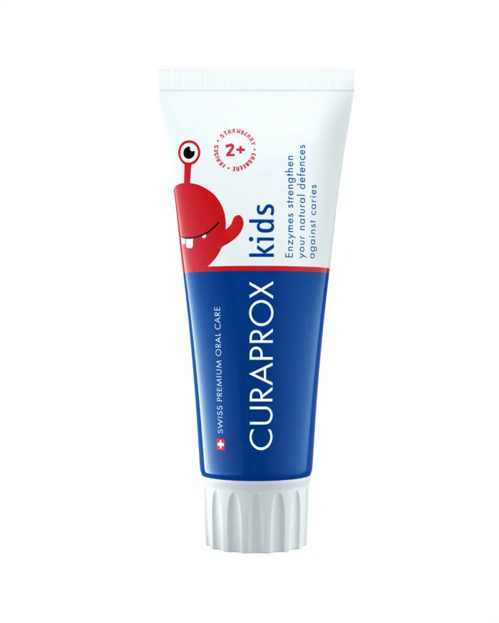 Curaprox Kids Zahnpasta – Erdbeere 2+ (60 ml)